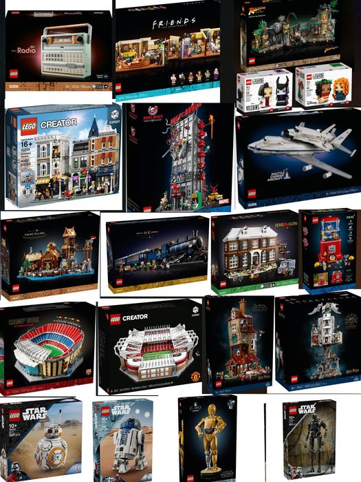 Coleção Sets de Lego Adulto