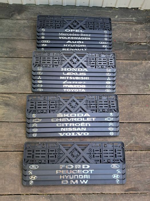 Номерні рамки, рамки під номер, Авторамка, Рамка номерного знаку