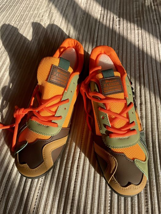 Sneakersy pomaranczowe rozmiar 42 nowe