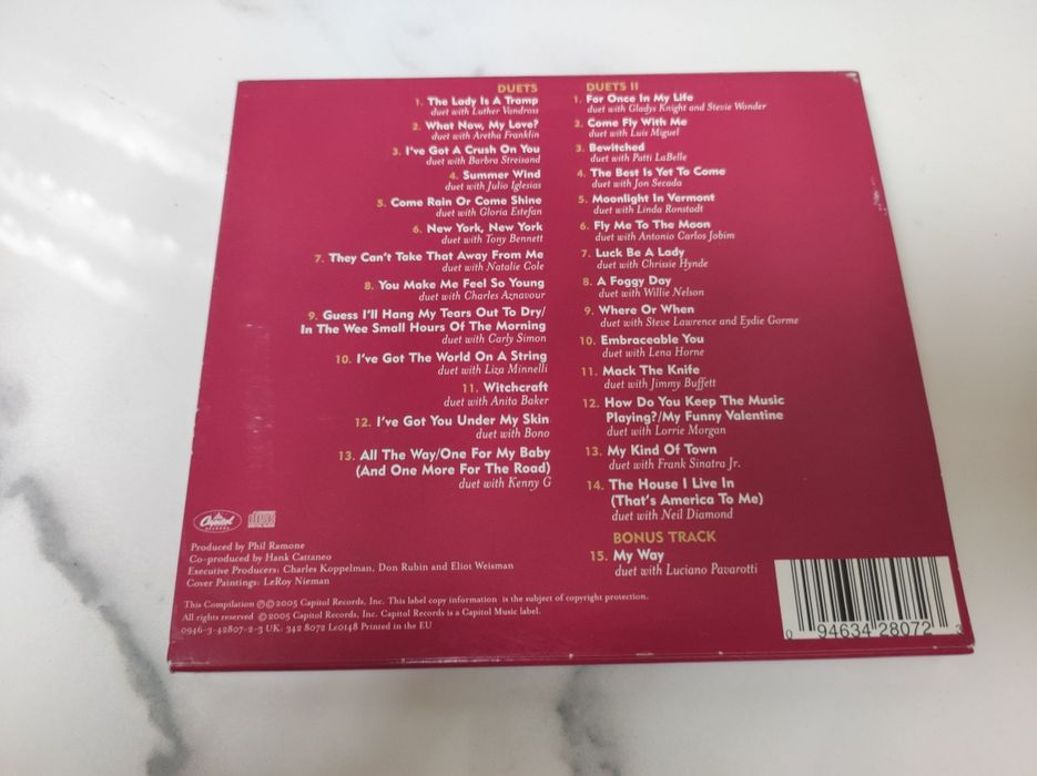 Sinatra Duets + Duets II - Edição limitada de coleccionador