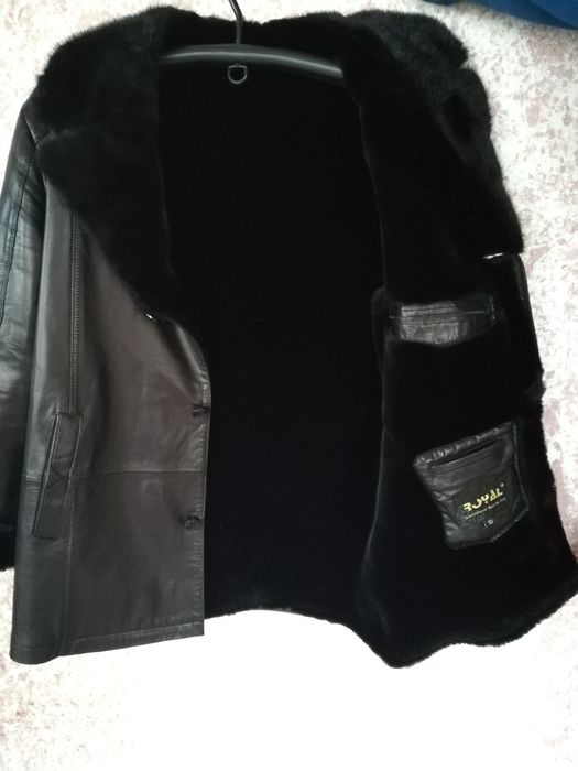 Дублянка чоловіча шкіряна