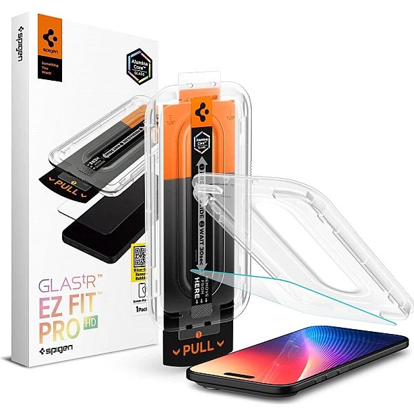 Szkło hartowane Spigen Glas.TR EZ Fit Pro na iPhone 17 Air - przezrocz