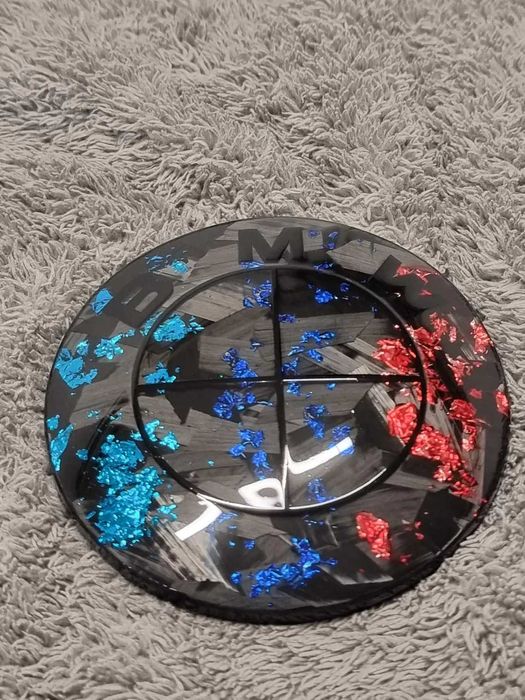 Símbolos BMW Carbono (Capô, Mala, Jantes, Volante) 100% Personalizável