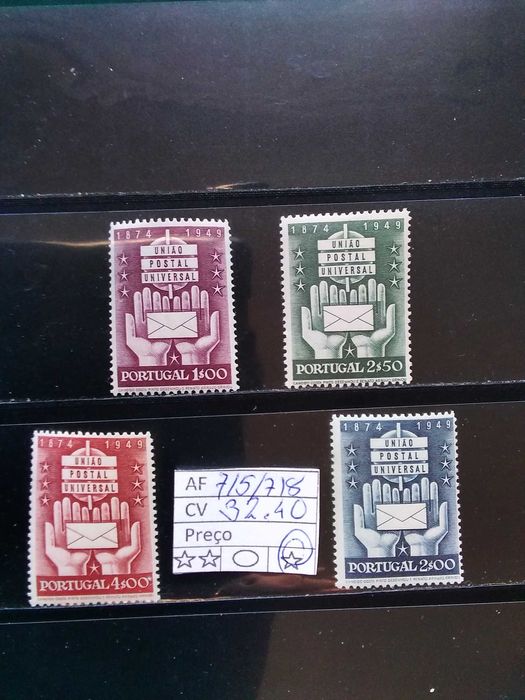1949 75° Aniversário da União Portal Universal MLH *