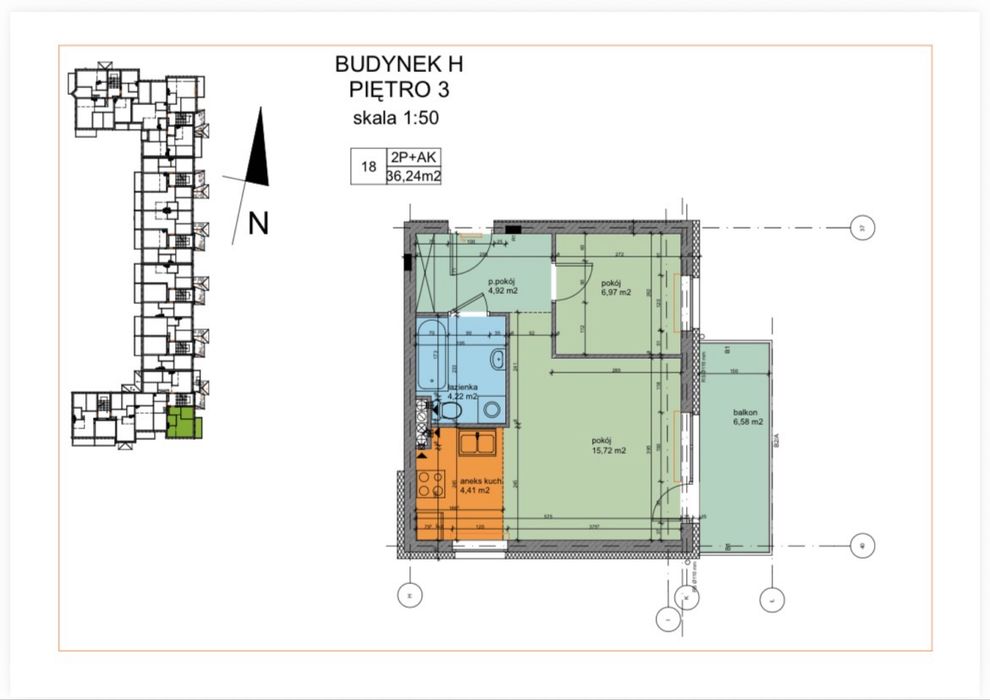Słoneczne mieszkanie 36,34 m² z balkonem – Kraków, ul. Malachitowa - Więcej