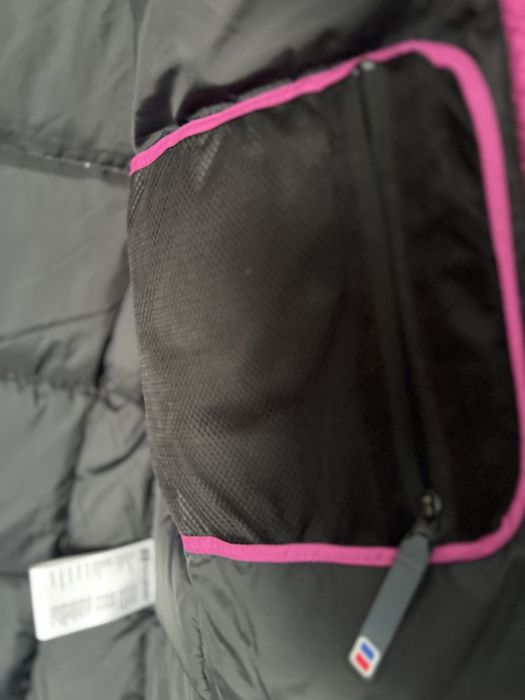 BERGHAUS kamizelka puchowa M 38 zimowa ciepła róż