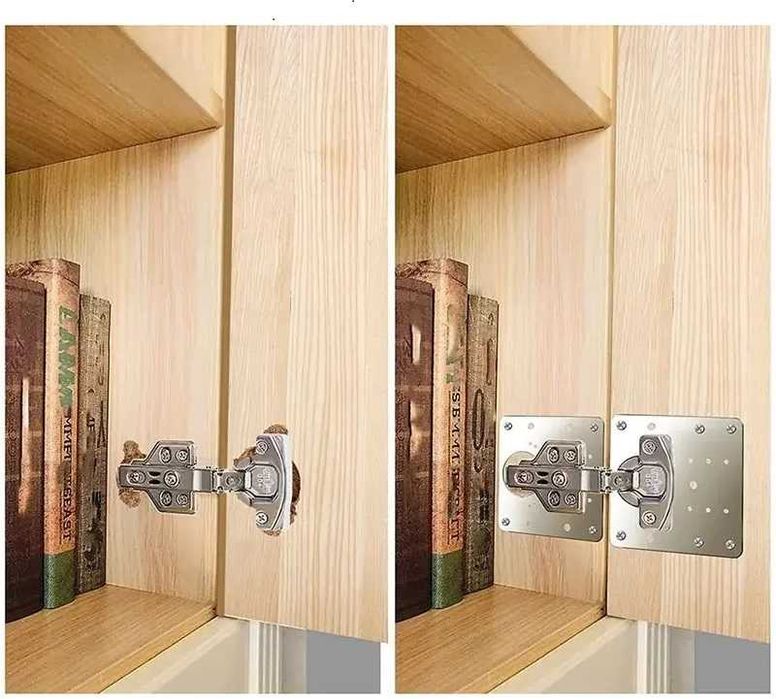 Універсальна пластина для ремонту меблів із ДСП (дверцят кухні, шаф)