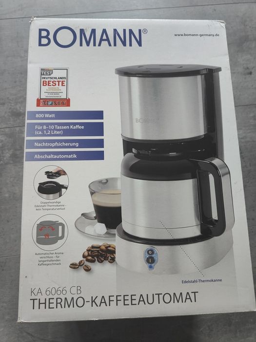 Przelewowy ekspres do kawy Bomann KA 6066 CB