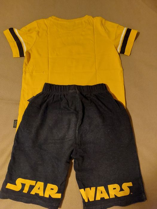 Conjunto calções e t-shirt star wars