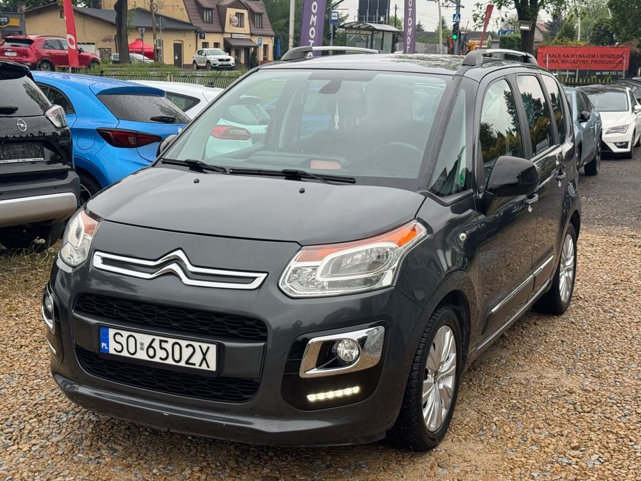 Citroën C3 Picasso Bardzo bogata wersja wyposażenia Exclusive, oryginalny przebieg 100tyś