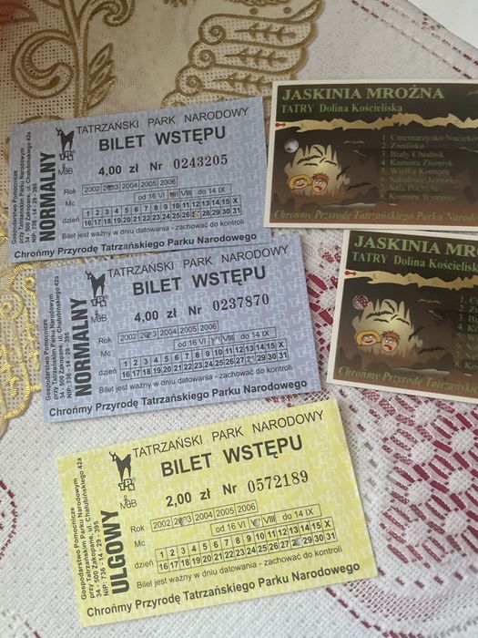 Bilety do Parku TPN