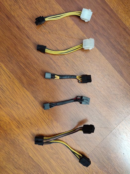 Перехідник GPU (з molex, з cpu, 6->8)