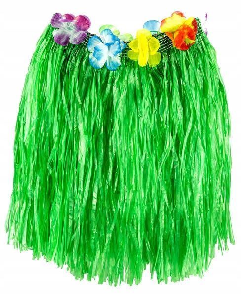 zestaw hawajski naszyjnik strój spódniczka aloha  panieński panna