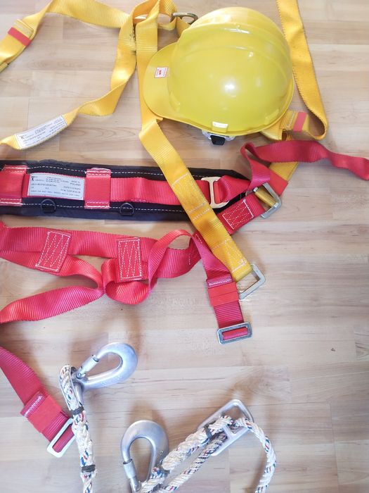 Szelki bezpieczeństwa do prac na wysokościach