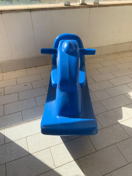 Cavalo baloiço para exterior