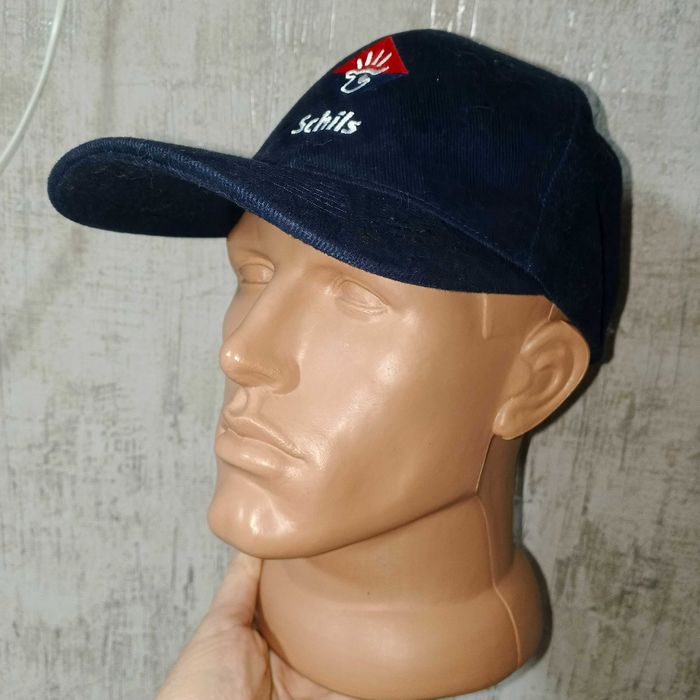 Бейсболка котоновая кепка 58-59-60 синяя