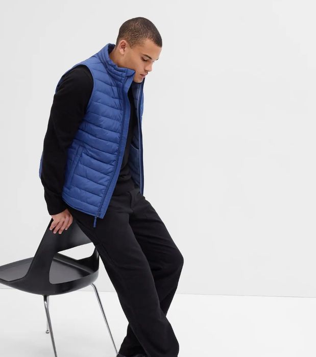 Жилет чоловічий GAP розмір XL на змійці, водовідштовхуючий