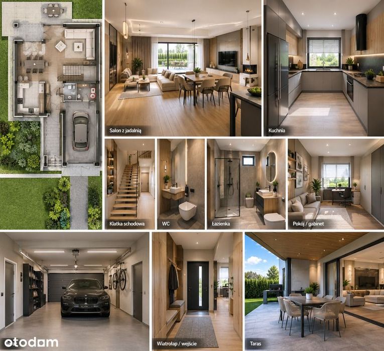 Michałki | Dom 156 m² z garażem i ogrodem