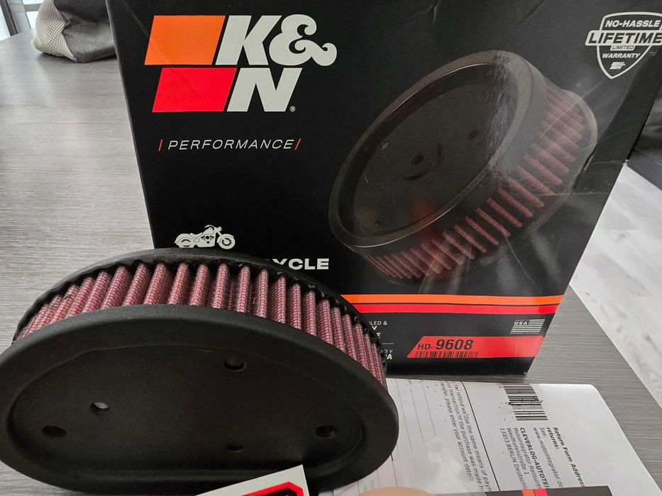 Filtro Ar Harley K&N  HD-9608