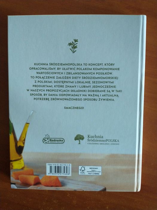 Książka kuchnia środziemnoPolska