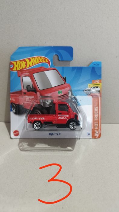 Hot Wheels em caixa