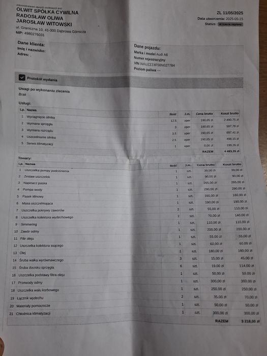 Audi a6 c6 2.4  v6  lpg