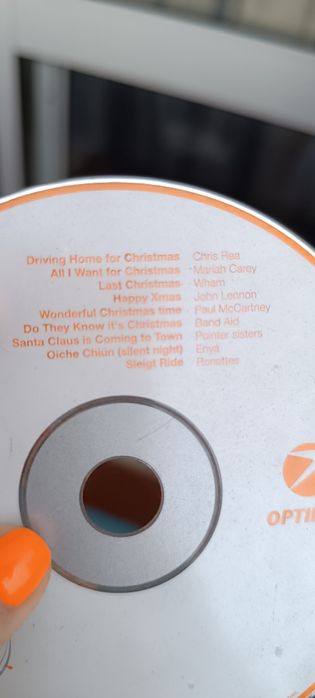 2 CDs música de Natal. Usados