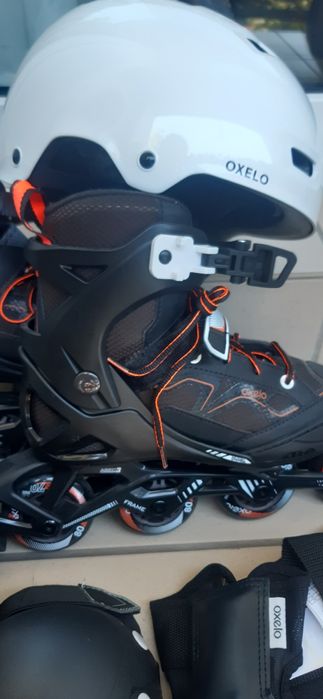 Rolki Oxelo Fit 3 r.35-38 Zestaw