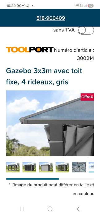 caramanchão de jardim