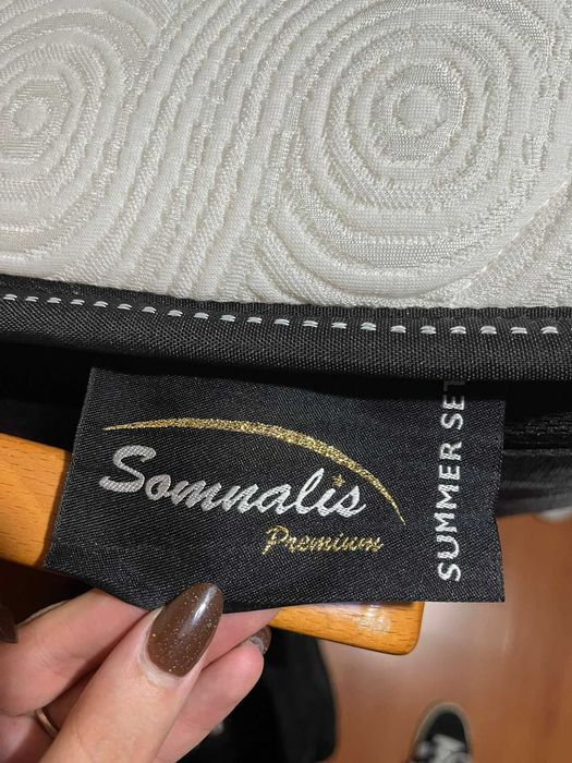 Colchão SOMNALIS SUMMER SETZ 90x190cm Ergonómico Viscoelástico - Como Novo - Recomendado Para Alergias Aos Ácaros