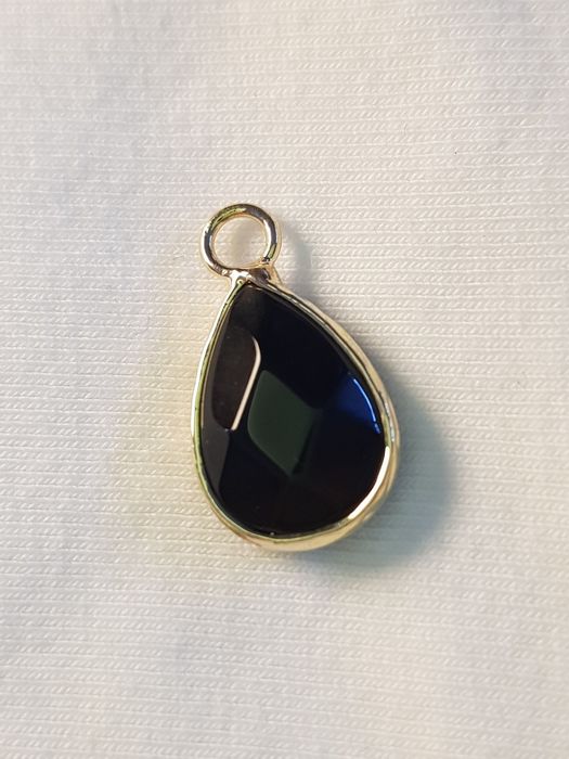 Pendente pedra cristal gota lágrima geométrica * várias pedras