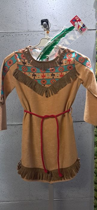 Strój przebranie kostium Indianka