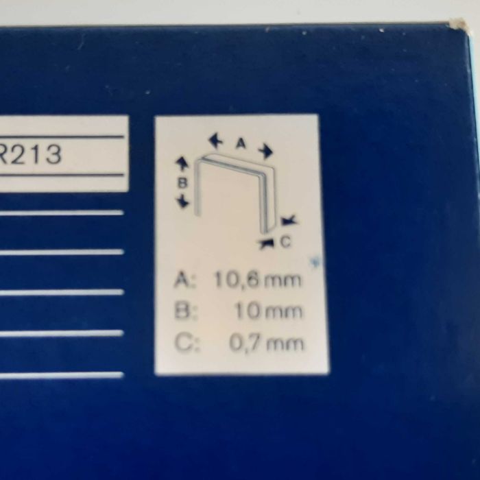 Caixa Nova 5000 Agrafos Rapid 10mm - 13/19
