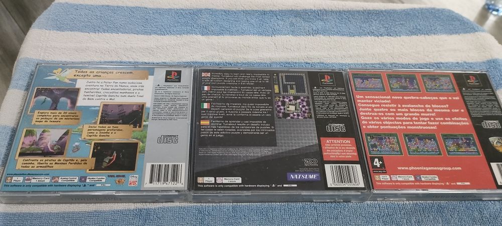 Jogos variados PS1