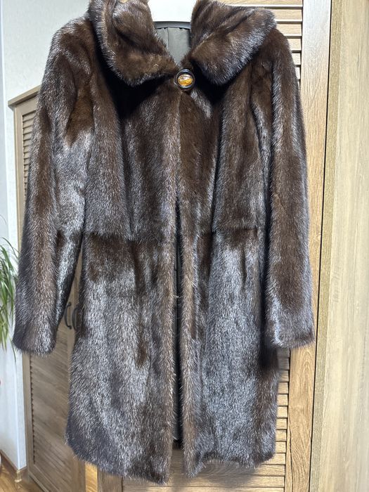 Шуба з норки size xs/s