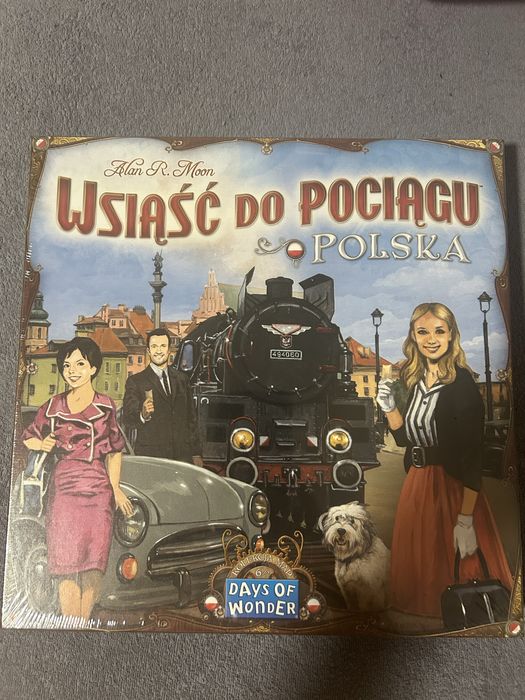 Gra planszowa „Wsiasc do pociagu”