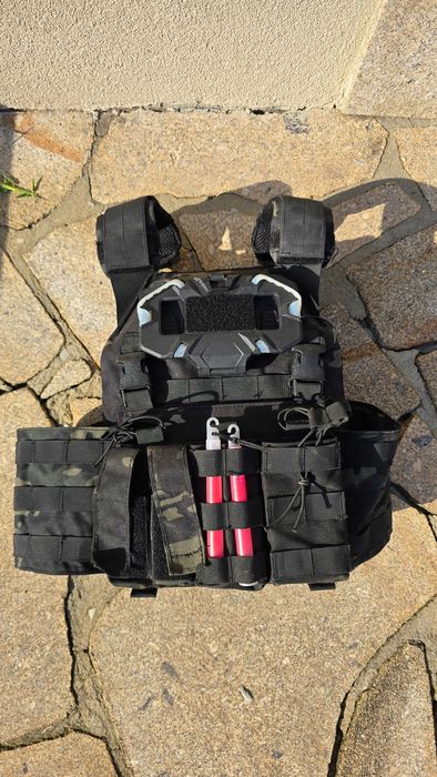 Pack Airsoft Completo – Rossi Neptune SEAL ETU/MOSFET + MB03D + Equipamento Tático