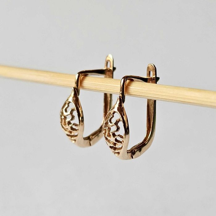 Złote kolczyki 14K p.585 1,98g