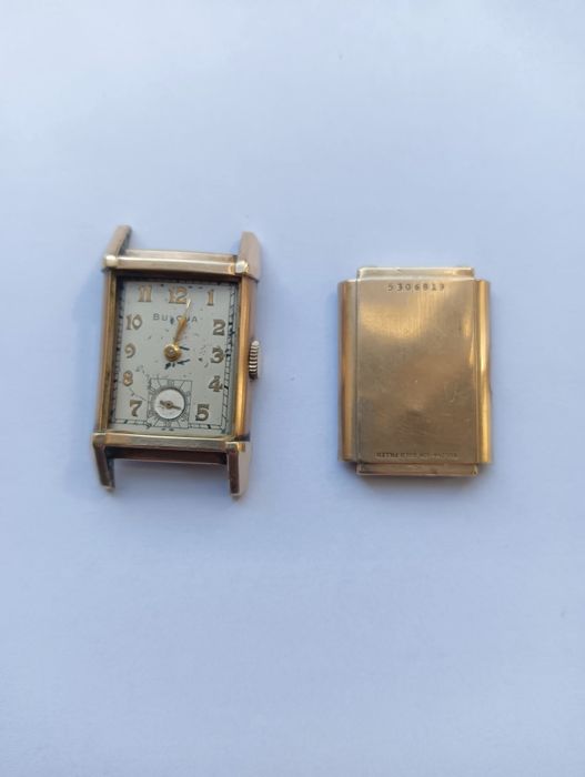 zegarek bulova zabytek pozłacany