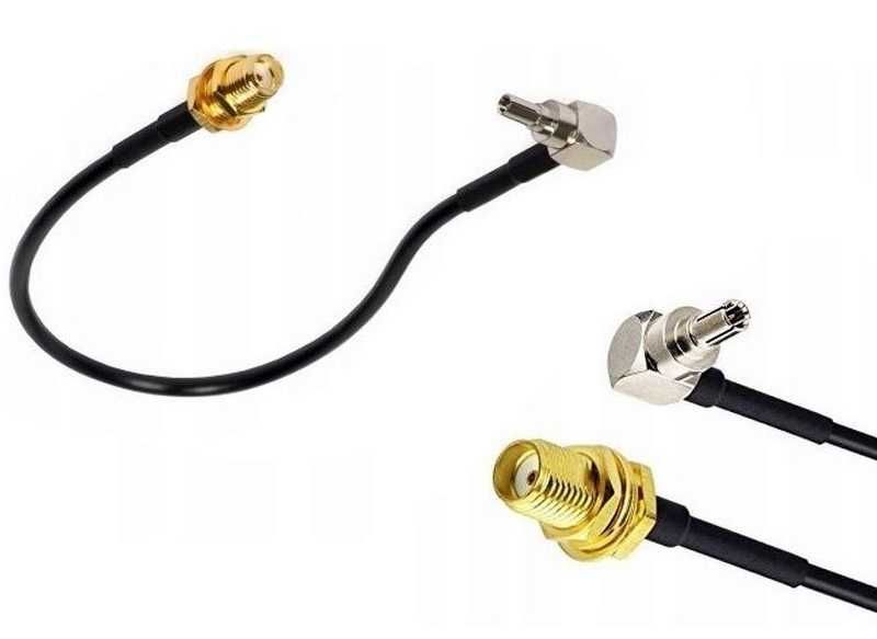 Konektor antenowy SMA/W-CP2 do modemów z gniazdem TS9 HUAWEI