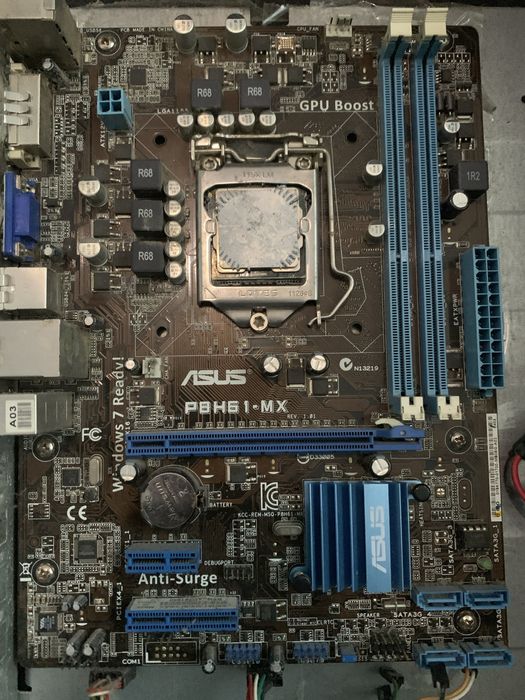 Материнка Asus P8H61-MX в хорошому стані