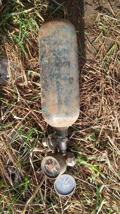 Кислородный баллон для зварювання або різкі металу