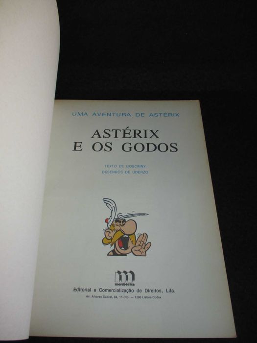 Livro BD Astérix e os Godos René Goscinny