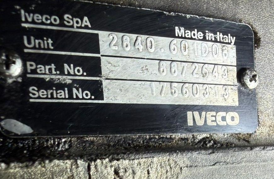 Caixa de Velocidades Iveco Daily 3.0 Ref: 8872643/F1CE0481F