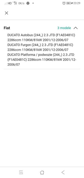 Wtryskiwacze Ducato, Iveco