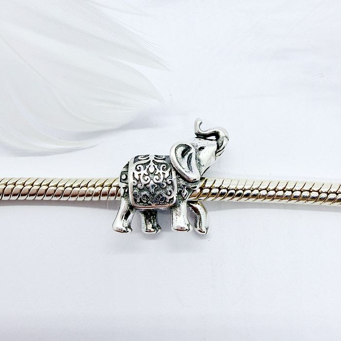 Zawieszka / Charms srebro S925 / Słonik