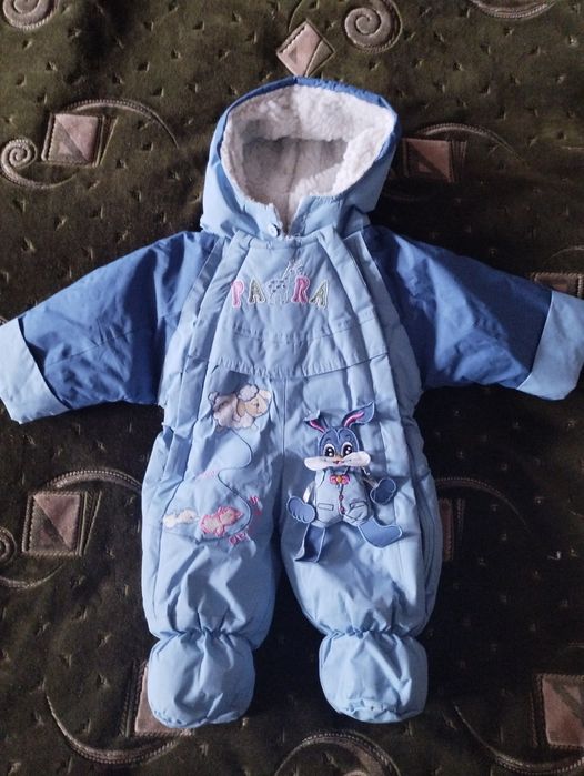 Комбінезон дитячий до року, дуже теплющий