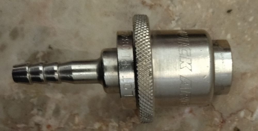 Adaptadores rápidos botijas soldadura árgon