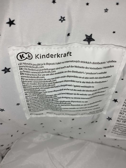 Łóżeczko dostawne, przenośne Kinderkraft Neste Up, szare