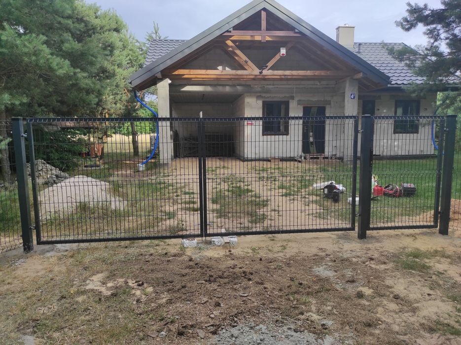 Ogrodzenia panelowe z MONTAŻEM